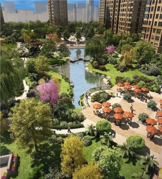 天安世纪城实景图